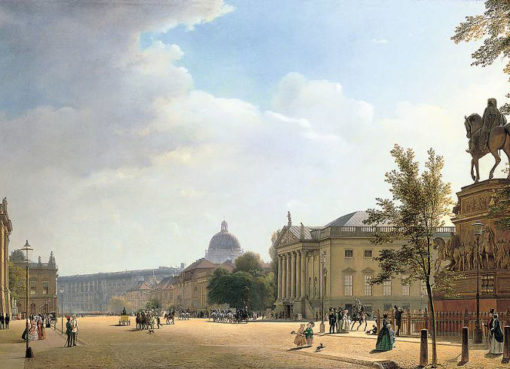 Eduard Gaertner: Berlin, Unter den Linden, 1852