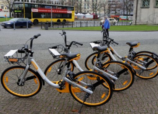 Leihfahrräder von oBike