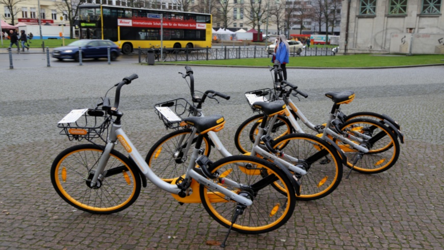 Leihfahrräder von oBike