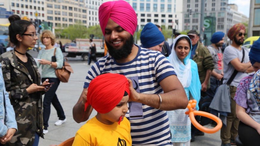 1.Turban-Tag der Sikh-Gemeinde