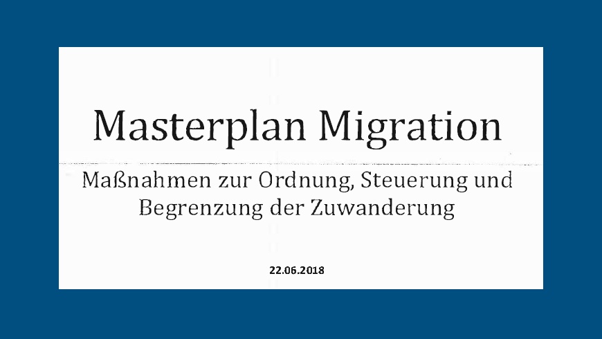 Masterplan Migration 22.06.2018