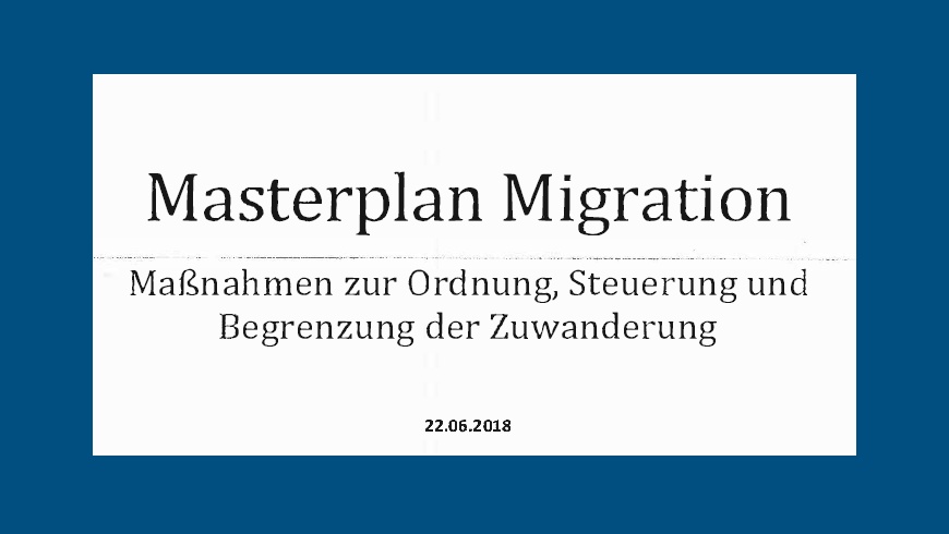 Masterplan Migration 22.06.2018