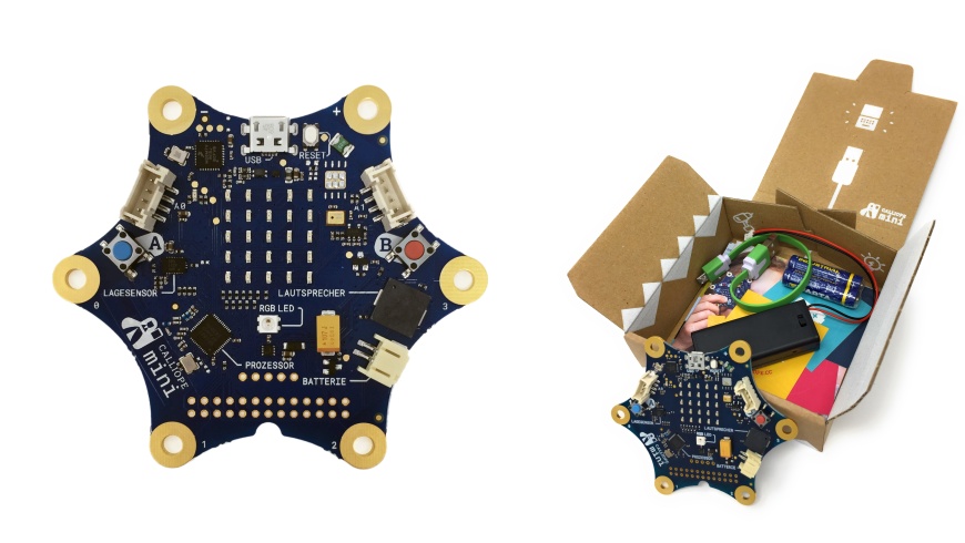 Calliope mini Mikrokontroller und Starter-Set