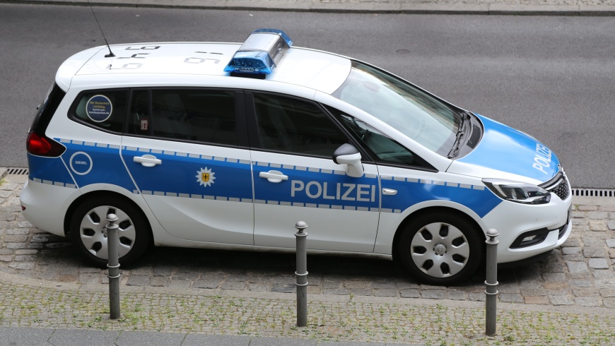 Streifenwagen der Bundespolizei