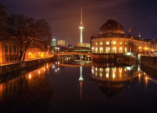 Berlin-Mitte bei Nacht