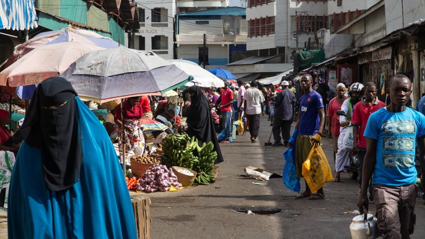 Markt in Mombasa