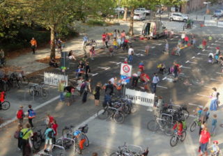 „Temporäre Spielstraße" in Prenzlauer Berg