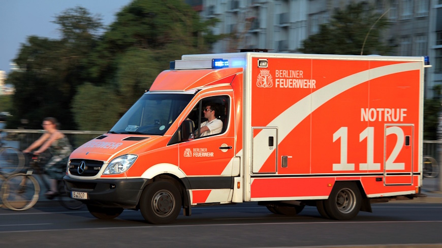 Rettungswagen der Berliner Feuerwehr