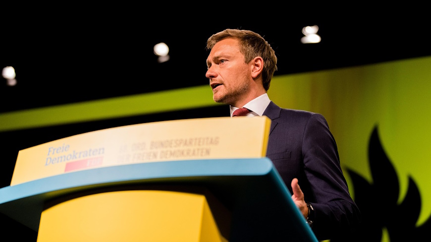 Bundesfinanzminister a.D. Christian Lindner