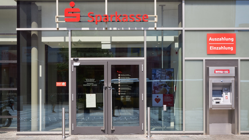 Sparkassen-Filiale in Berlin