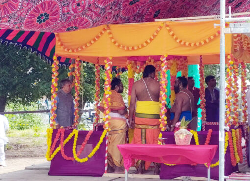 Eröffnung des Sri-Ganesha-Tempels in der Hasenheide