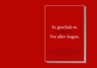 So geschah es. 7. Oktober